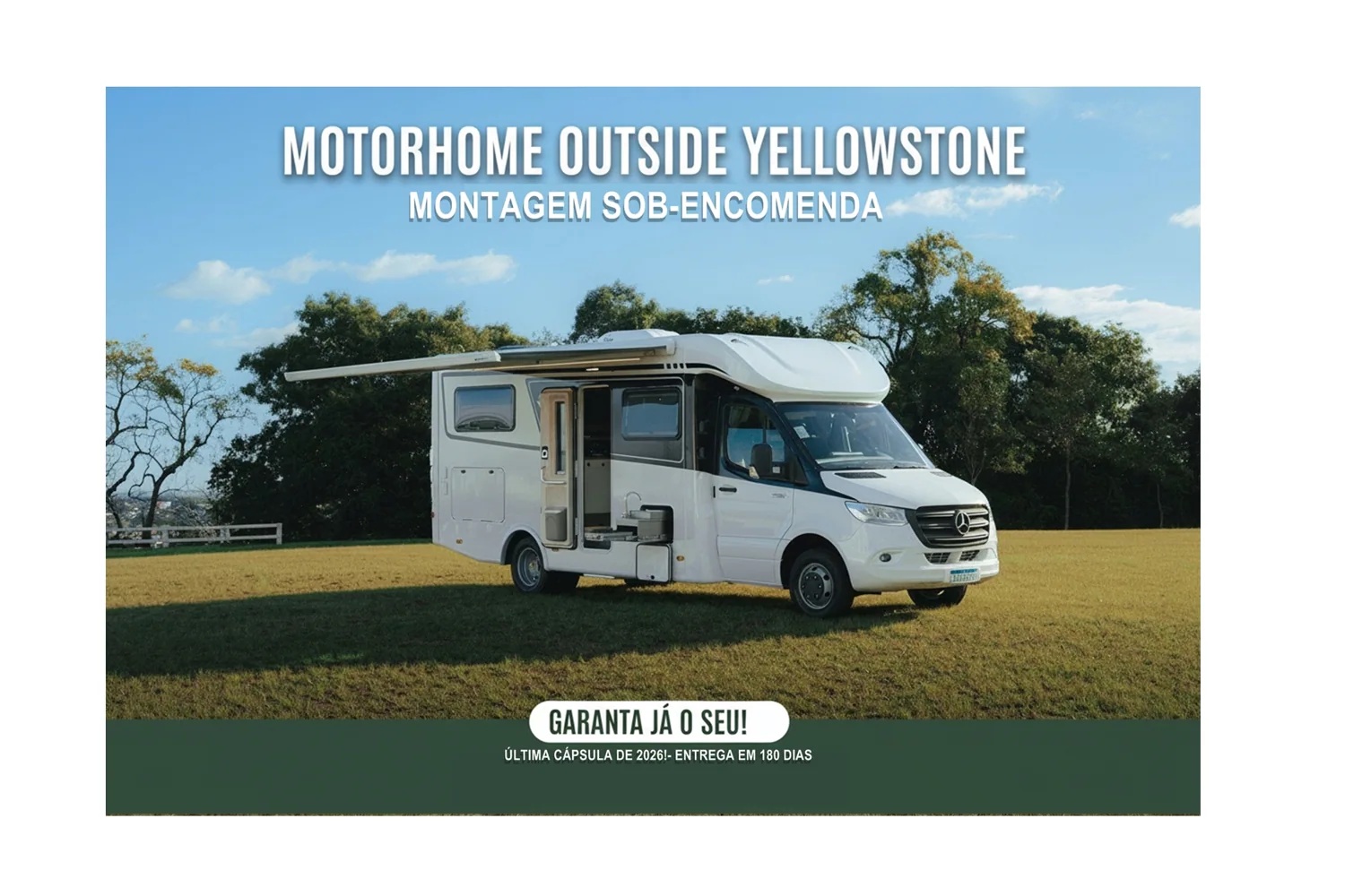 Motorhome Outside Yellowstone – M.B. Sprinter 517EXL — foto 1